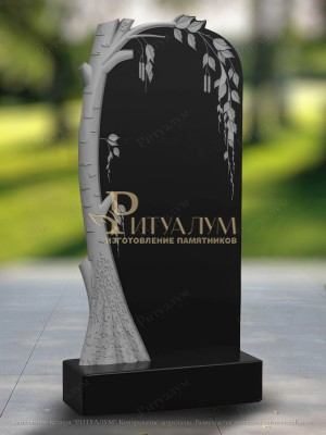 Памятник из гранита Березка 4 — ritualum.ru