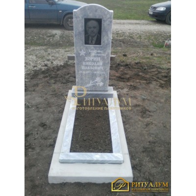 Памятник из мрамора - Купол   PM0015 — ritualum.ru